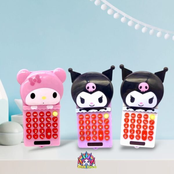 Calculadora Kuromi x3 unidades