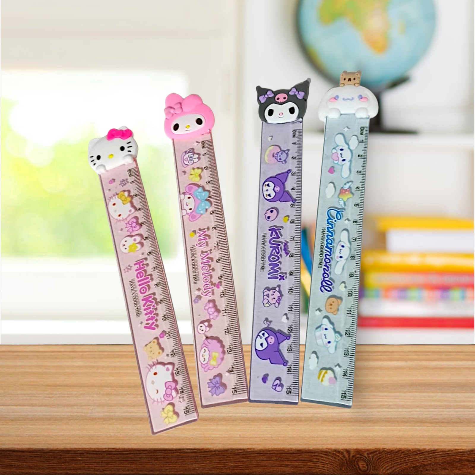 Reglas Sanrio x4 unidades